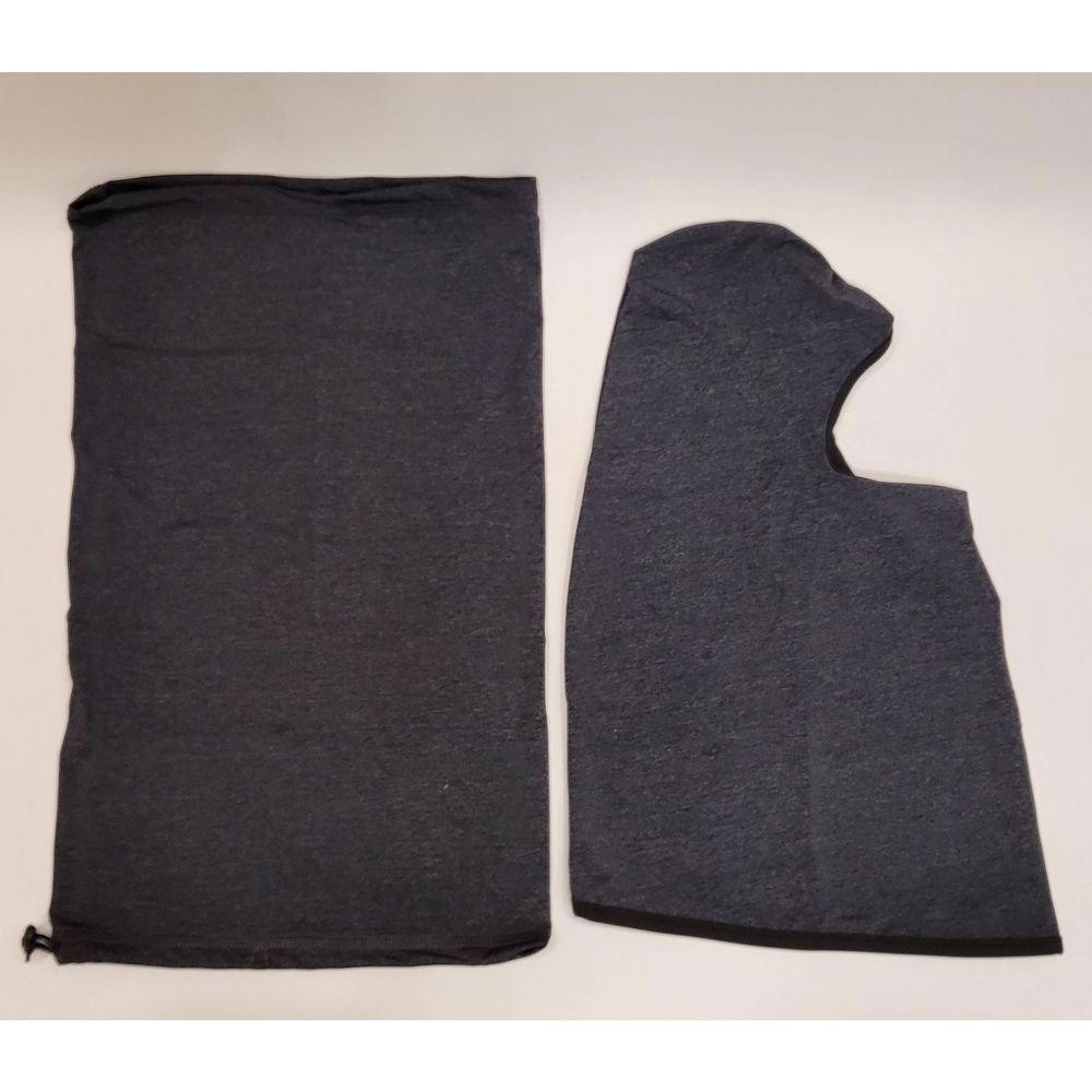 Adjustable Cloth Face Cover Scarf Balaclava Gaiter Unisex Gray